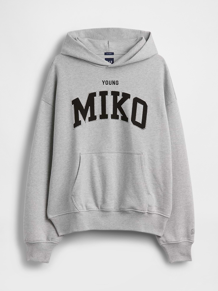 Image 7 of 9, Young Miko Adult Heavyweight Logo Hoodie