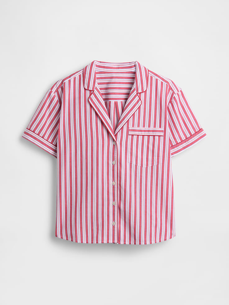 Image number 5 showing, Poplin PJ Shirt