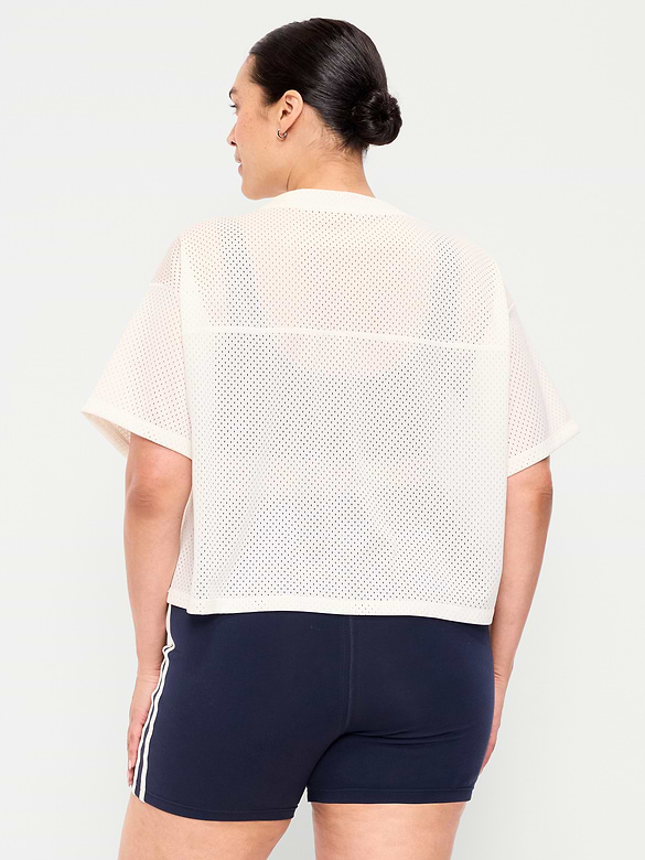 Mesh Jersey Football Top