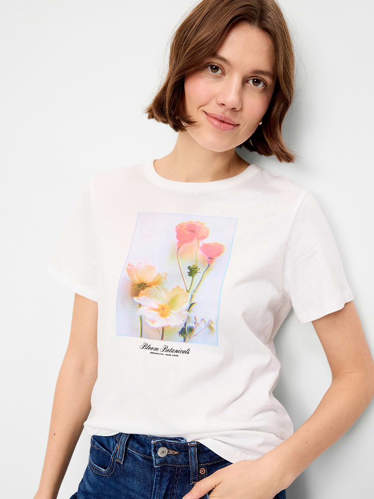 Image number 3 showing, EveryWear Crew-Neck Graphic T-Shirt