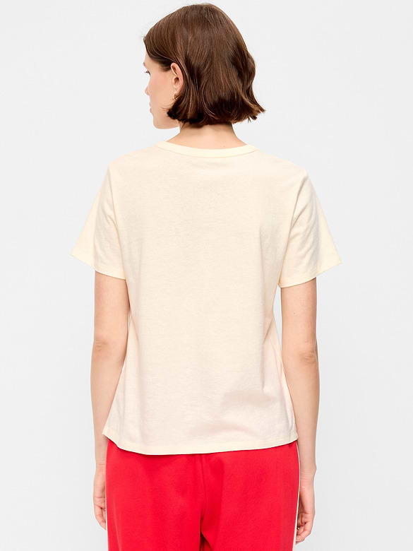 T-shirt passe-partout ras du cou à imprimé