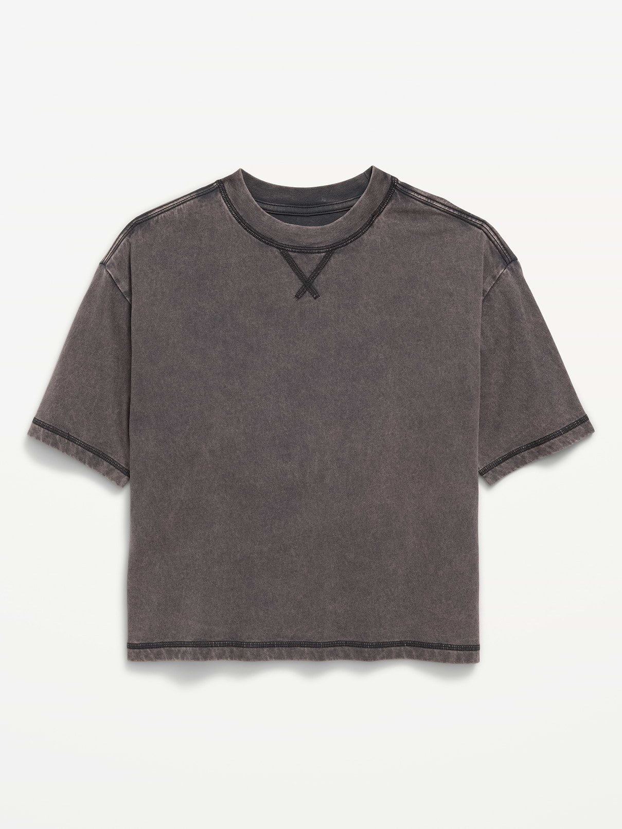 Image number 2 showing, Oversized Short-Sleeve Boxy T-Shirt for Boys