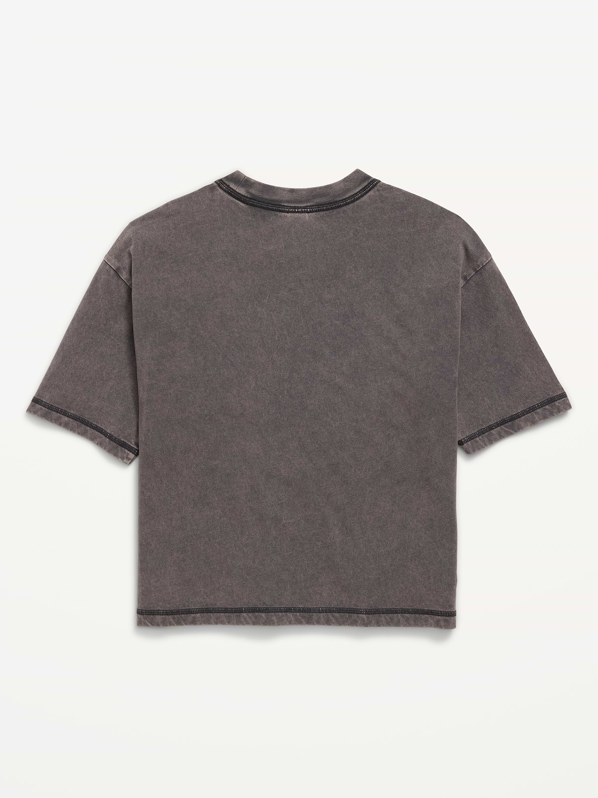 Image number 3 showing, Oversized Short-Sleeve Boxy T-Shirt for Boys
