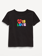 Image number 1 showing, Short-Sleeve Graphic T-Shirt for Girls