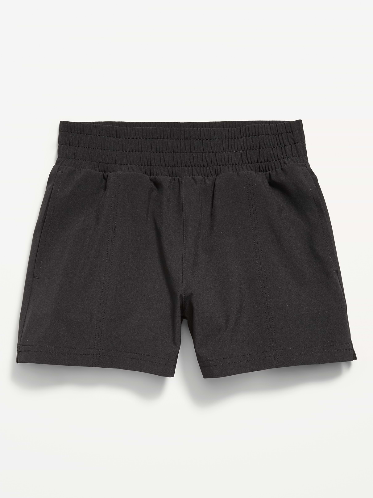 Image number 4 showing, High-Waisted StretchTech Performance Shorts for Girls