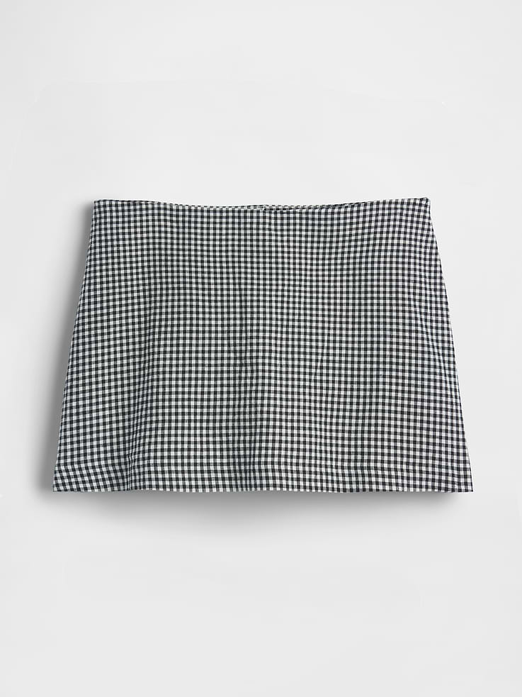 Image number 6 showing, Linen-Blend Mini Skort