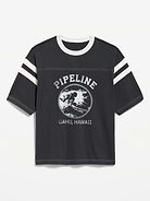 Image number 1 showing, Heavyweight Short-Sleeve Football-Style T-Shirt