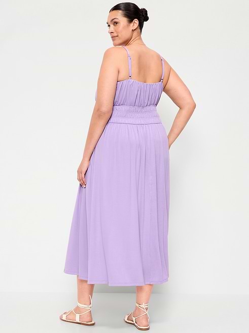 purple fit and flare dress Tones Floral Lace - Purple Multi Jacquard Fit and Flare Dress in Purple Lilac Beaded Fit and Flare