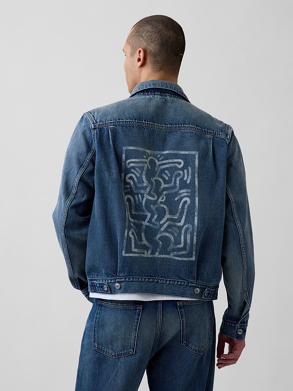 Keith Haring Icon Denim Jacket