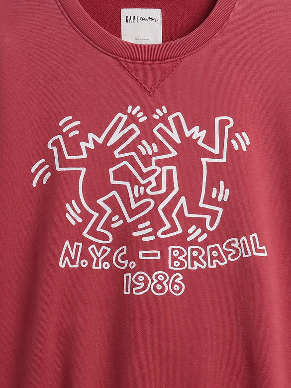 Keith Haring Heavyweight Logo Sweatshirt