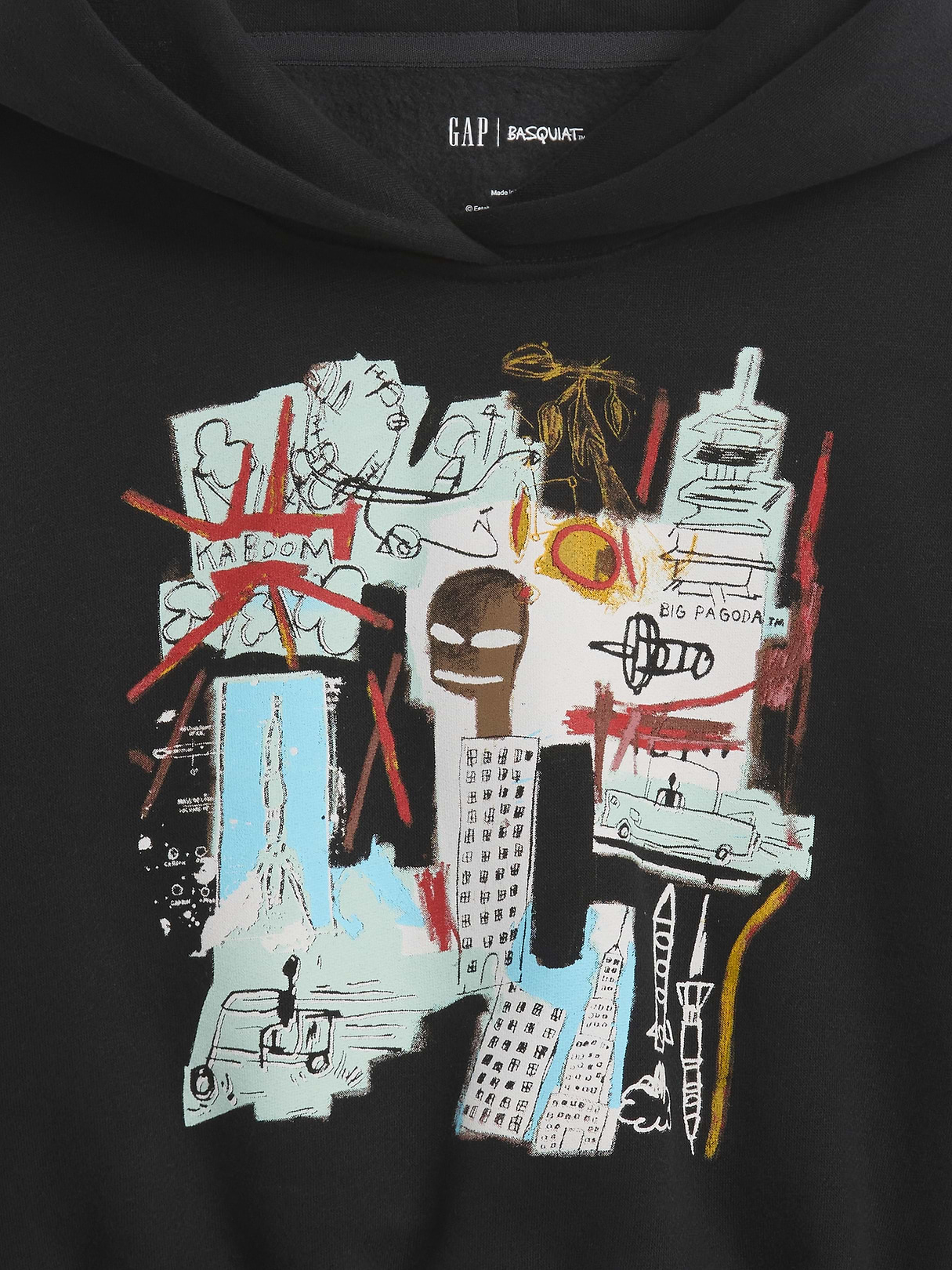 Jean-Michel Basquiat Toddler VintageSoft Hoodie | Gap