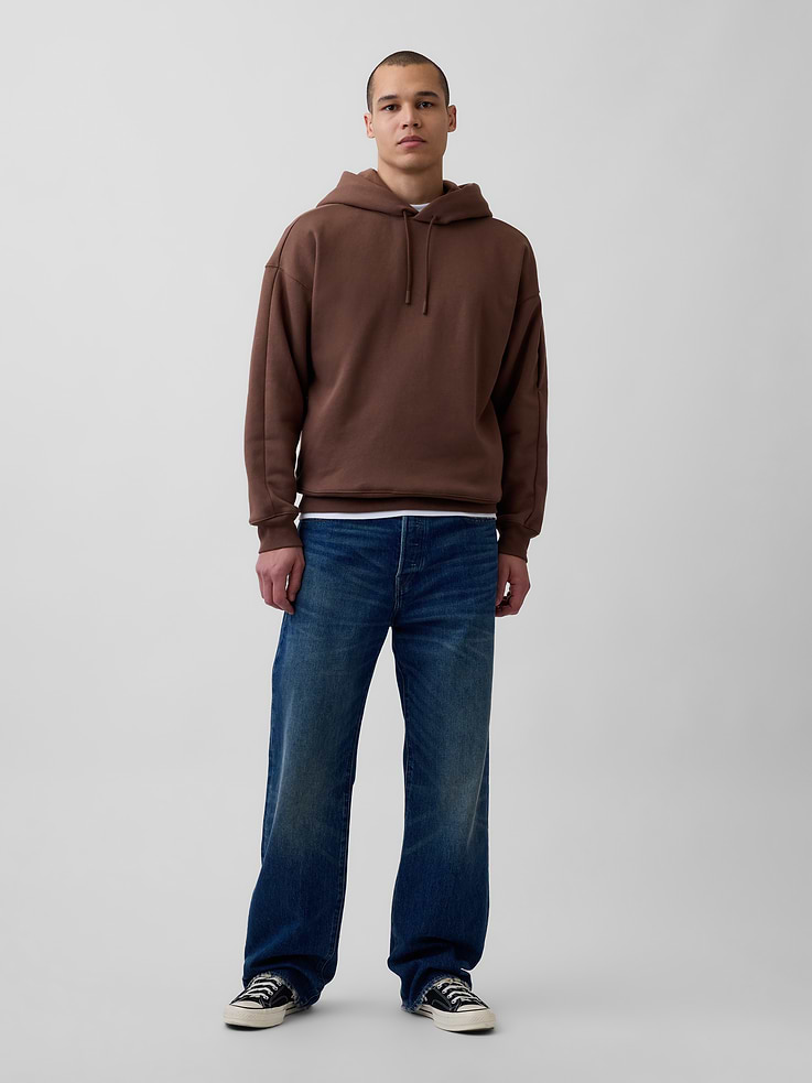 Image number 3 showing, Gap × BÉIS Adult Heavyweight Travel Hoodie