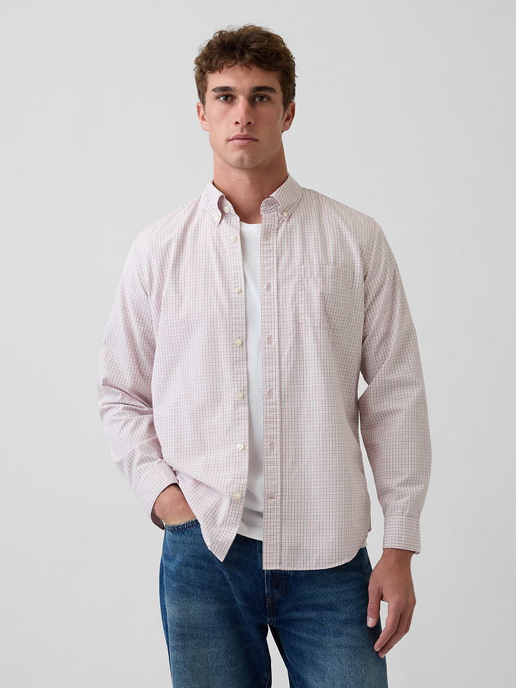 Image number 1 showing, Organic Cotton Poplin Classic Shirt