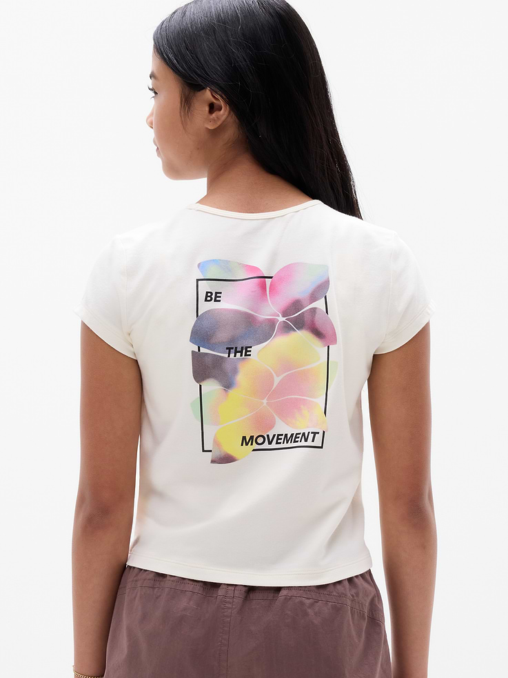 Image number 3 showing, Athleta Girl Right Moves Core Tee