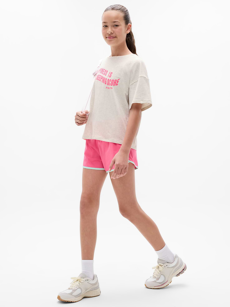 Image number 2 showing, Athleta Girl Right Moves Slouchy Tee