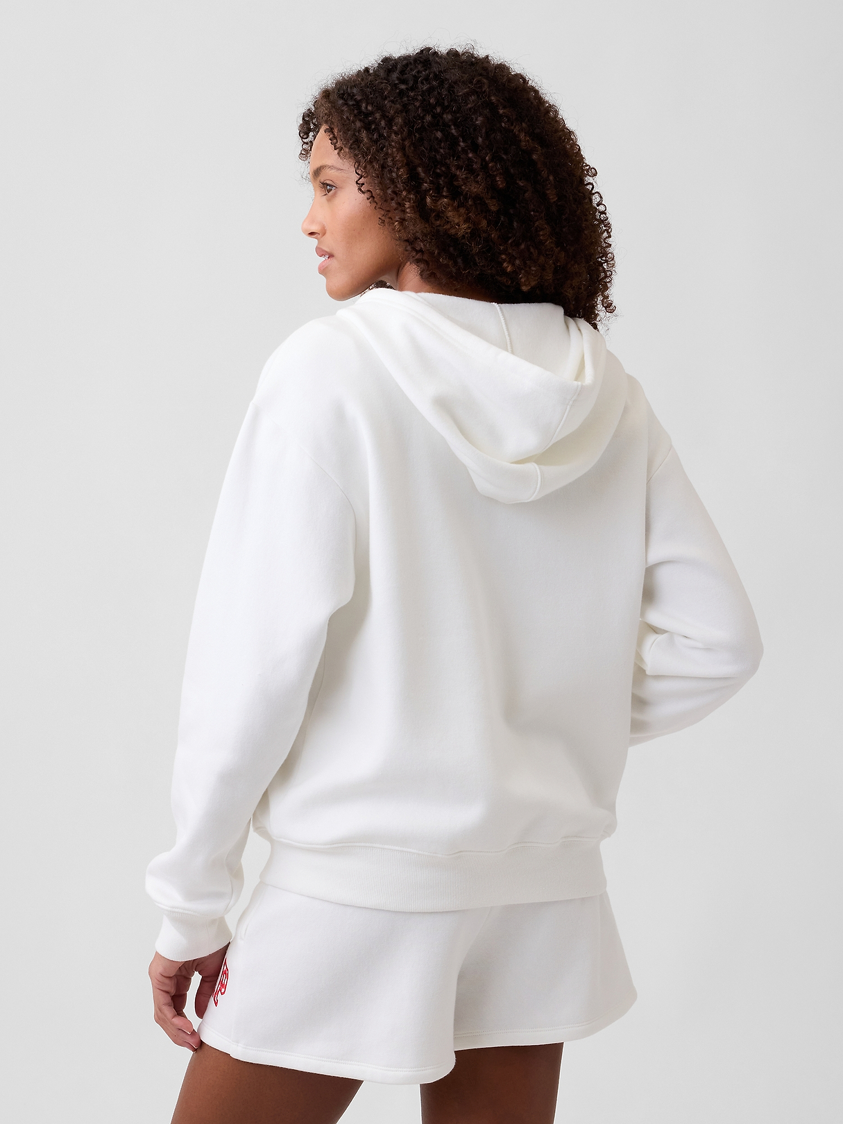 Relaxed Gap Logo Zip Hoodie | Gap Factory