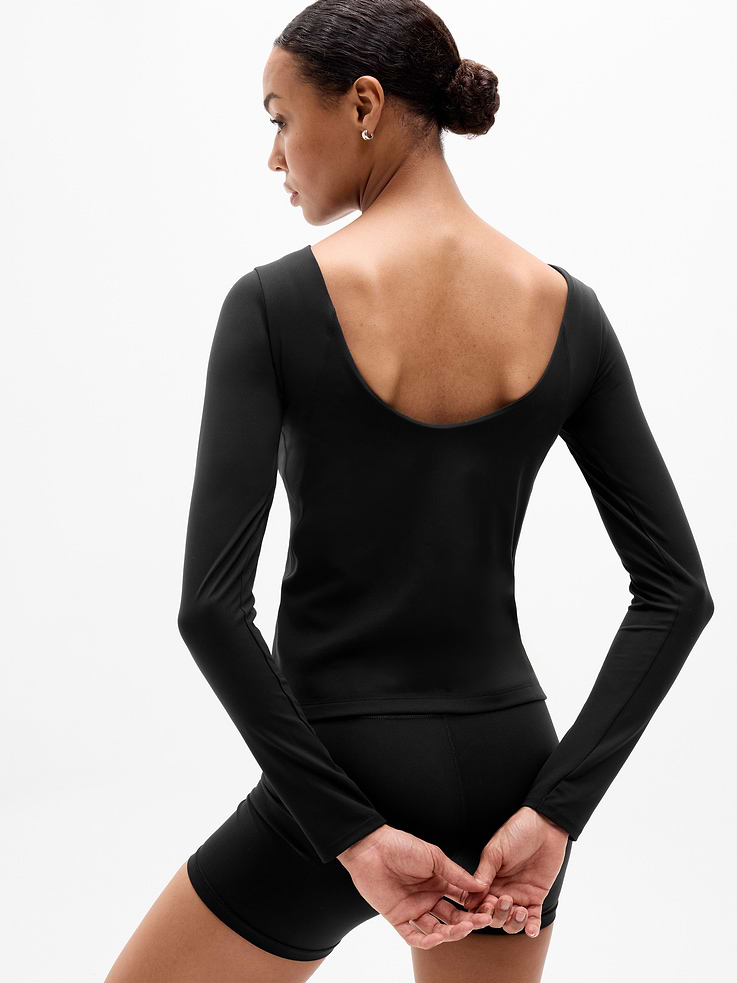 Image number 2 showing, BodyMove Scoop Back Top