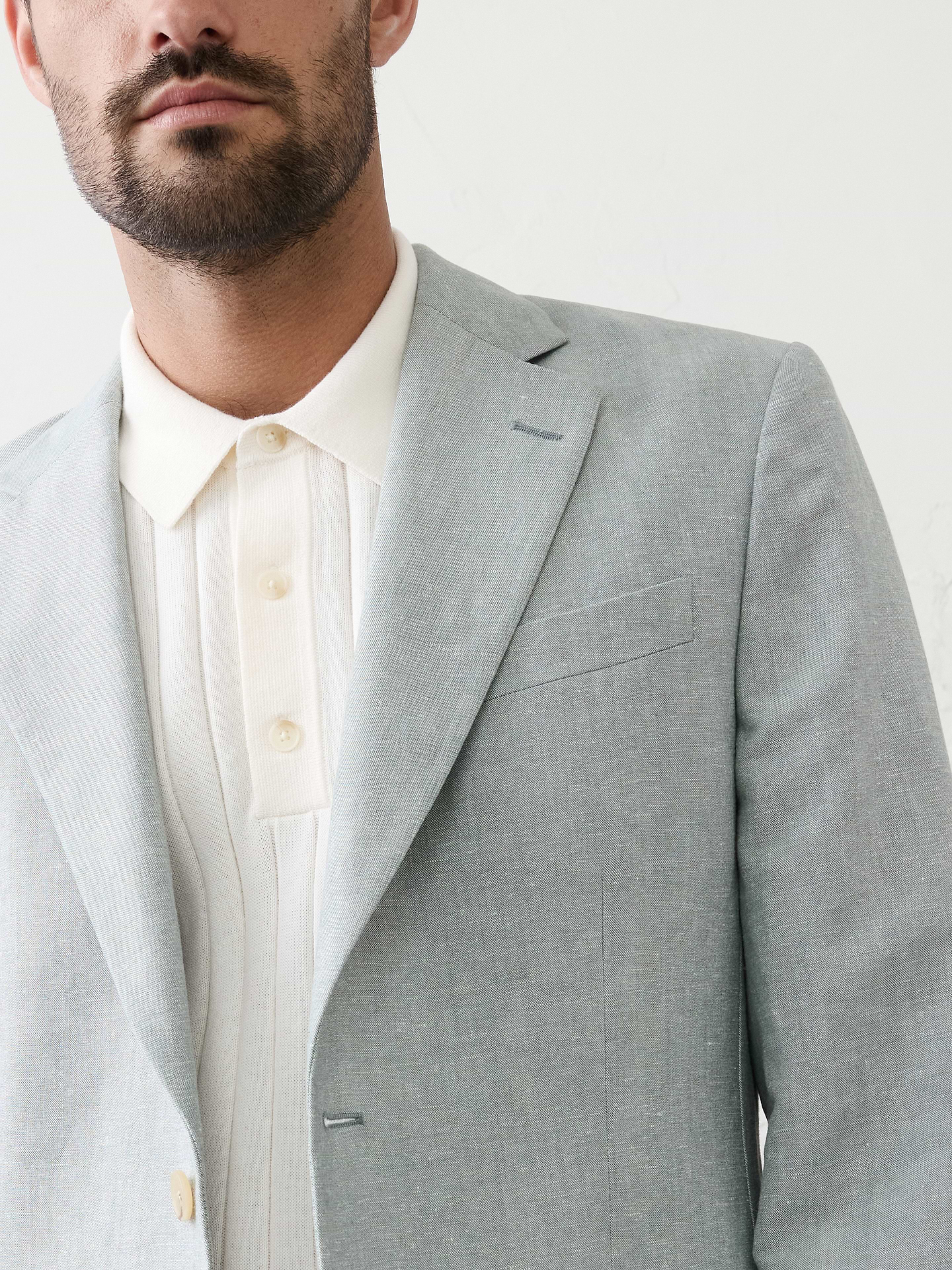 Image number 3 showing, Linen-Blend Suit Jacket