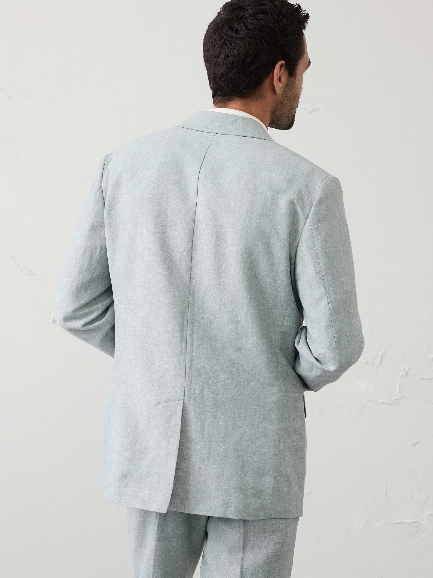 Image number 2 showing, Linen-Blend Suit Jacket