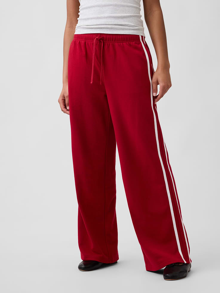 Image number 3 showing, Relaxed French Terry Straight-Leg Sweatpants