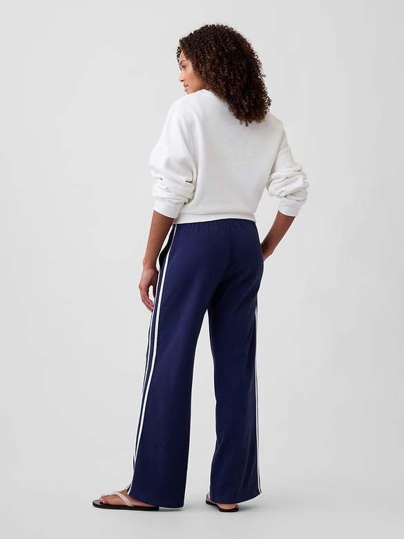 Relaxed French Terry Straight-Leg Sweatpants