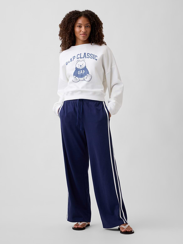 Relaxed Gap Graphic Wedge Crewneck Sweatshirt