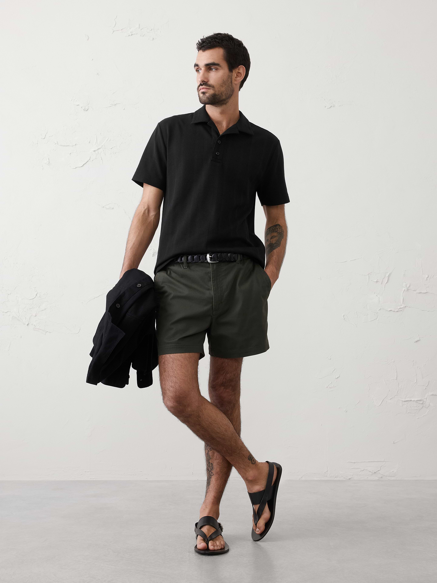 Image number 1 showing, Standard-Fit Textured Polo