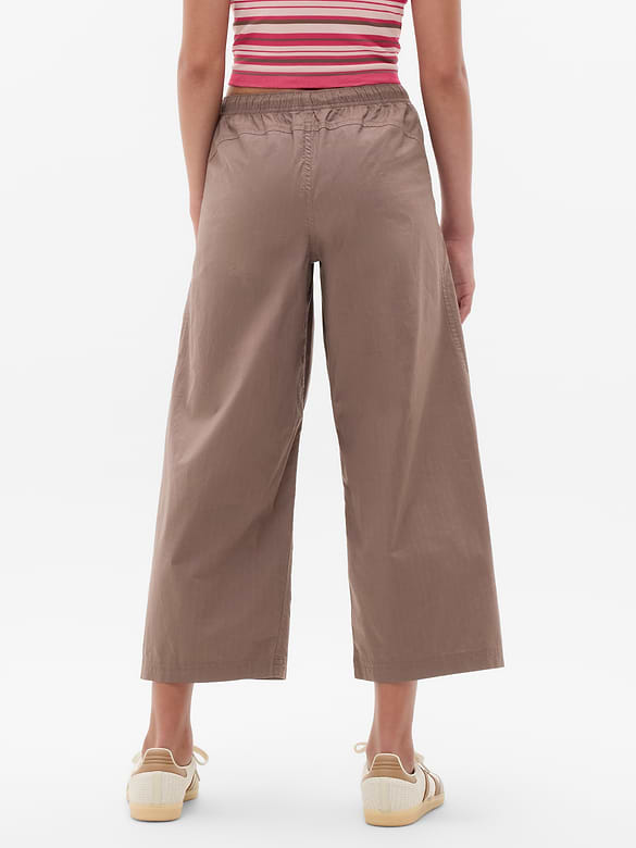Athleta Girl Woven Wide Leg Crop Pant