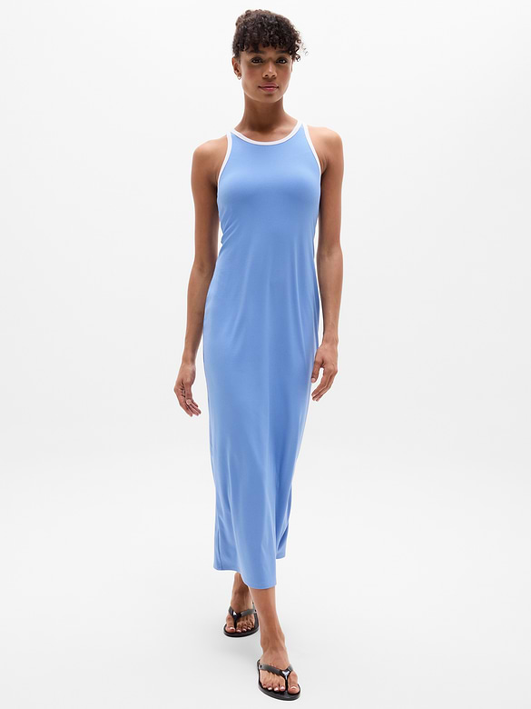 Signature Rib Maxi Dress