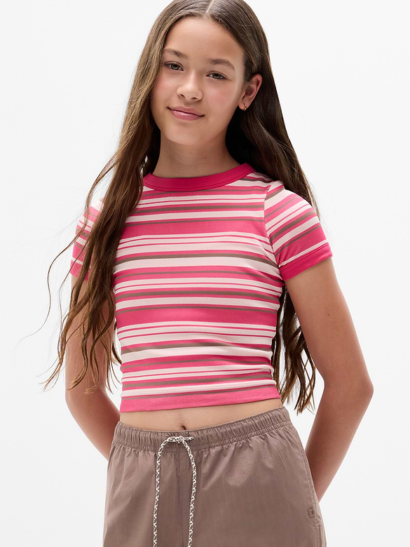 Athleta Girl Rise Above High Neck Tee