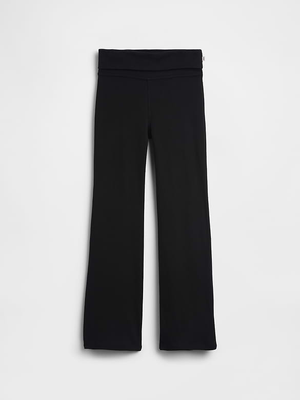 Kids Foldover Flare Leggings