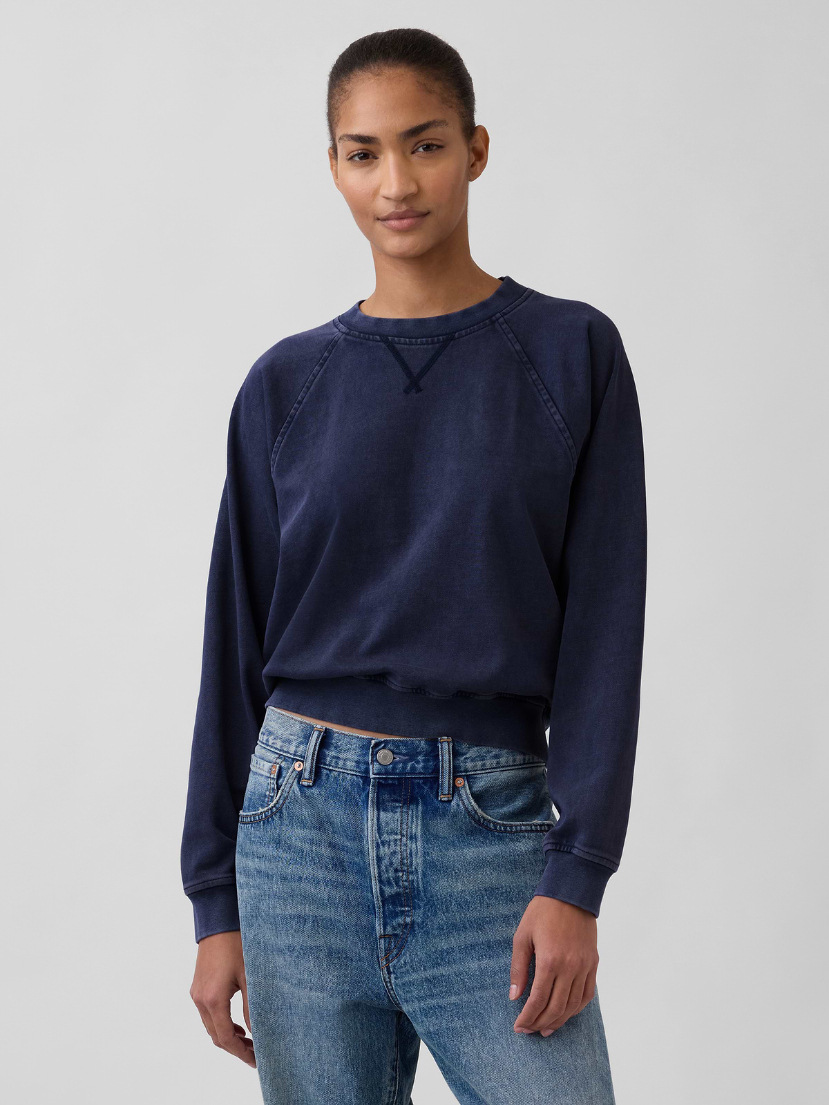 VintageSoft Terry Raglan Sweatshirt