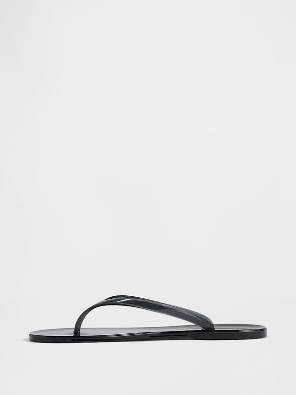 Gap Logo Jelly Flip Flops