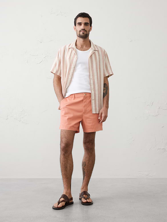 Slim-Fit 5" Summerweight Chino Short