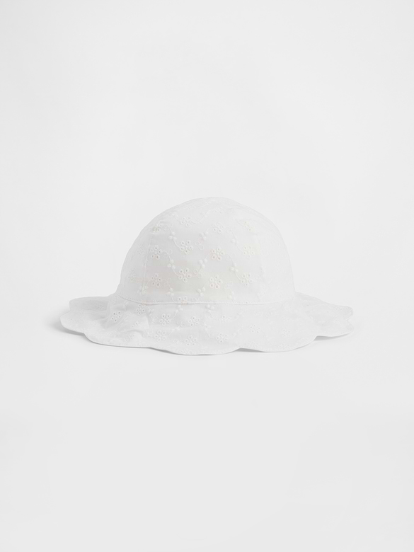 Baby Eyelet Bucket Hat