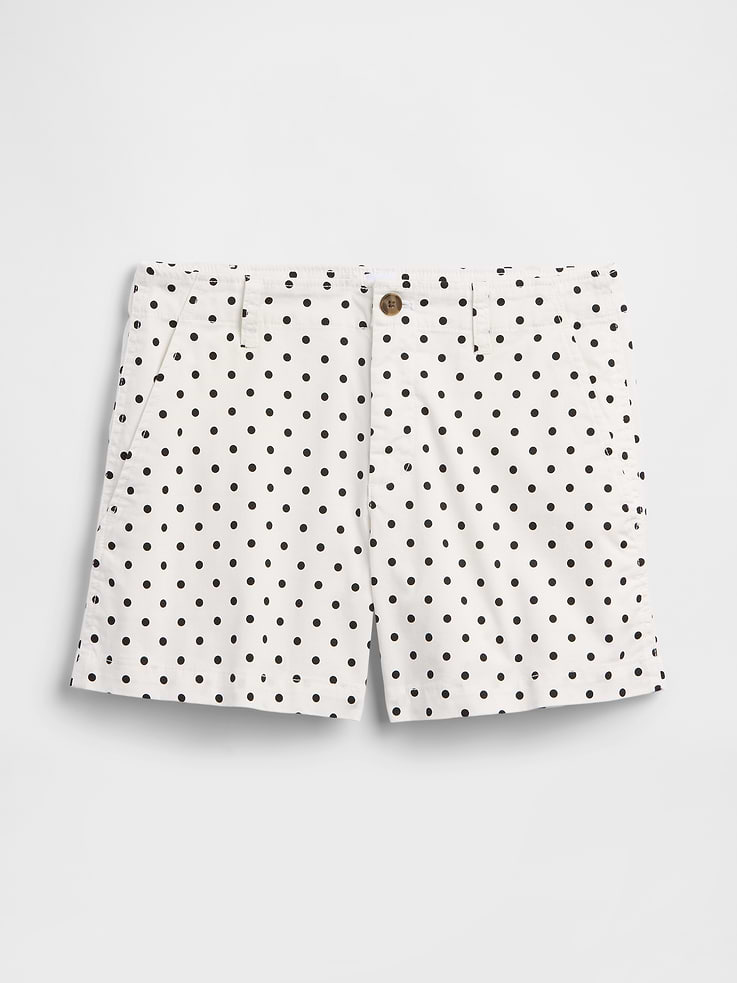 Image number 5 showing, 5" Mid Rise Downtown Khaki Shorts
