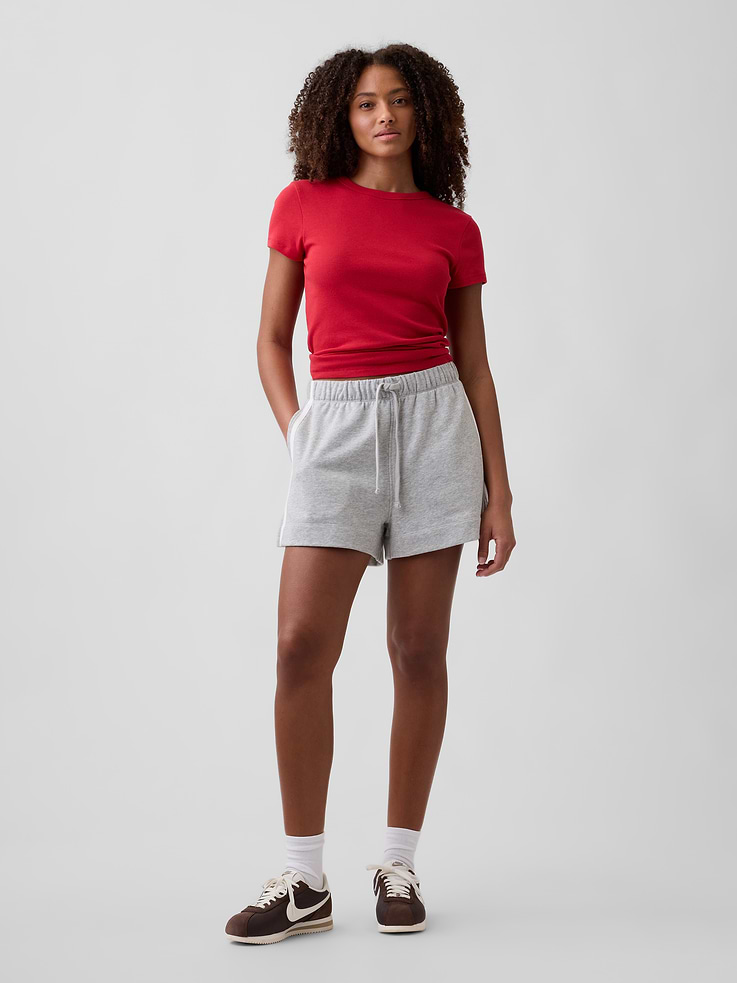 Image number 3 showing, Modern Ribbed Crewneck T-Shirt