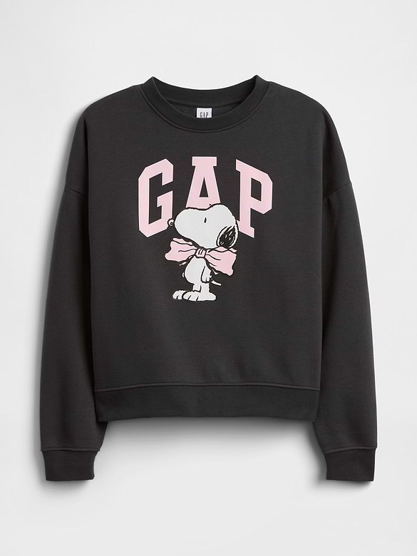Oversized Wedge Crewneck Sweatshirt