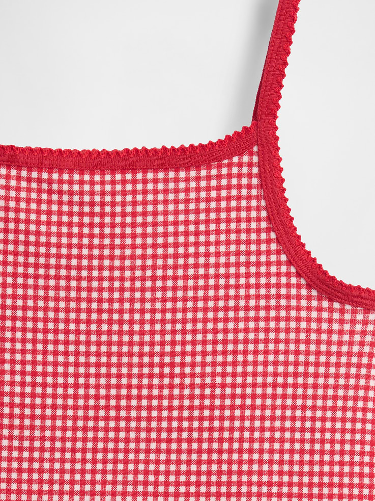 Image number 3 showing, Kids Organic Brushed Cotton PJ Cami Short Set