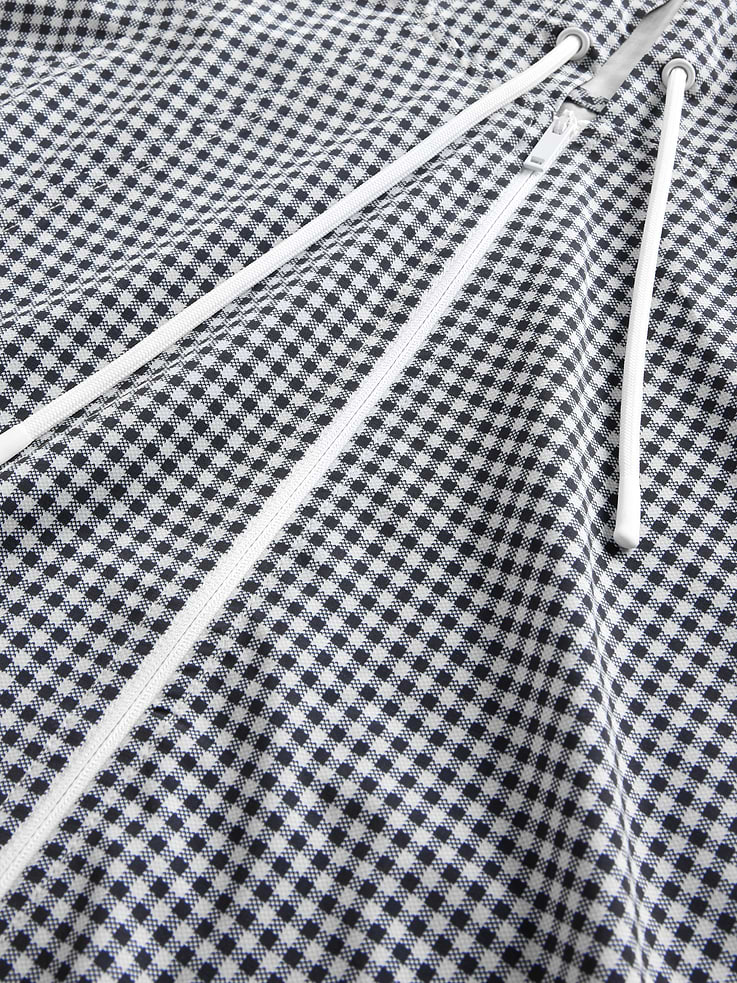 Image number 4 showing, GapFit Tech Gingham Windbreaker