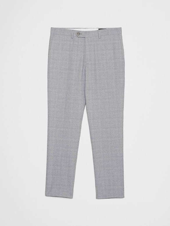 Glen Plaid Suit Trouser