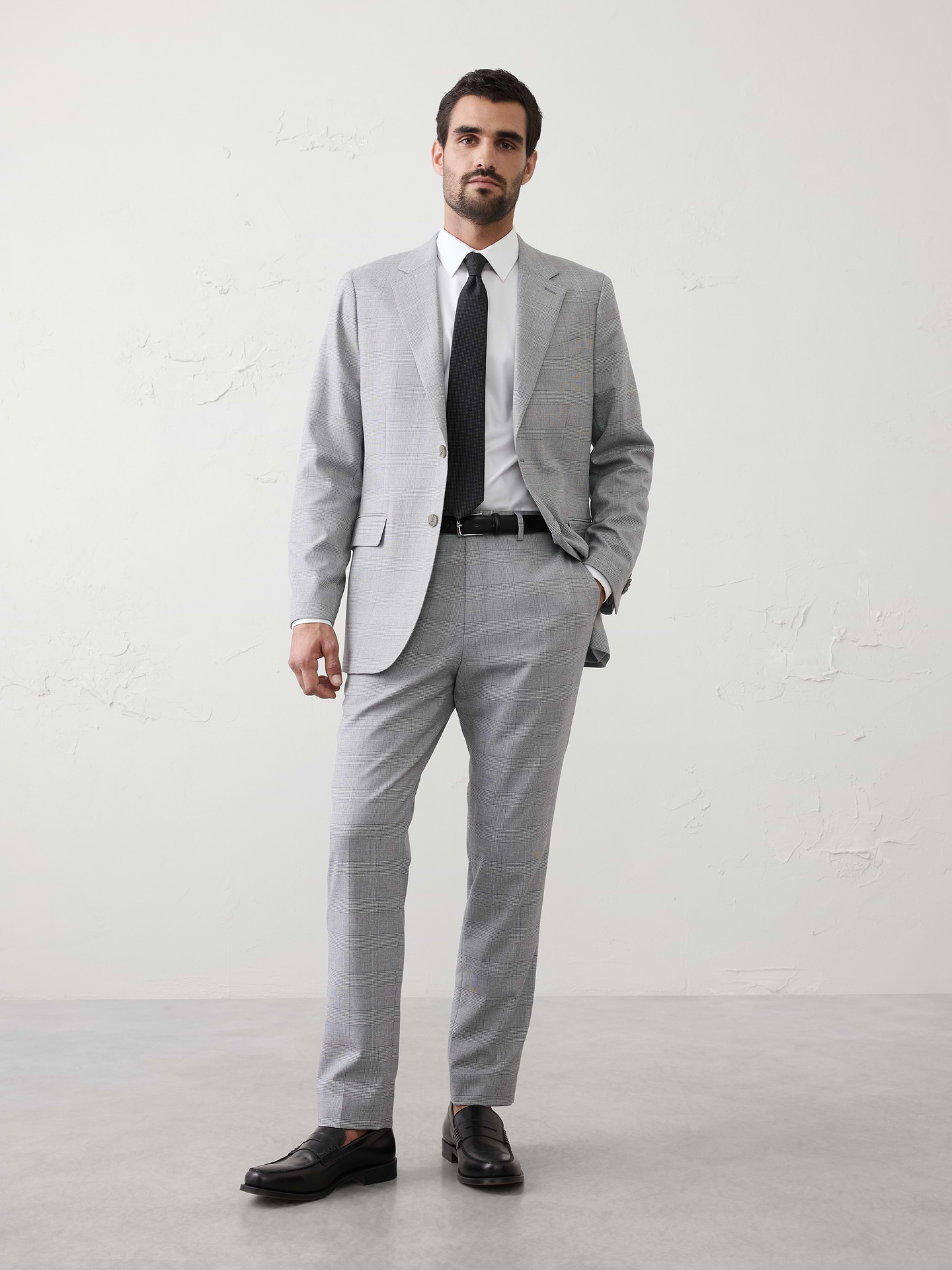 Image number 1 showing, Glen Plaid Suit Trouser