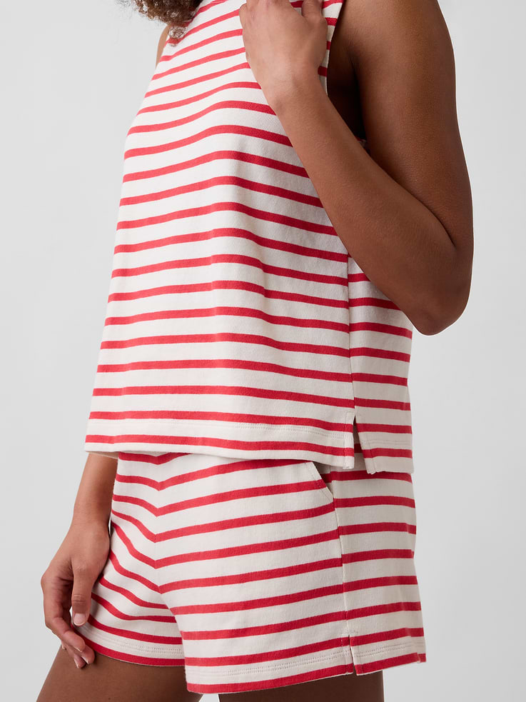 Image 4 of 5, Stripe Boatneck Top