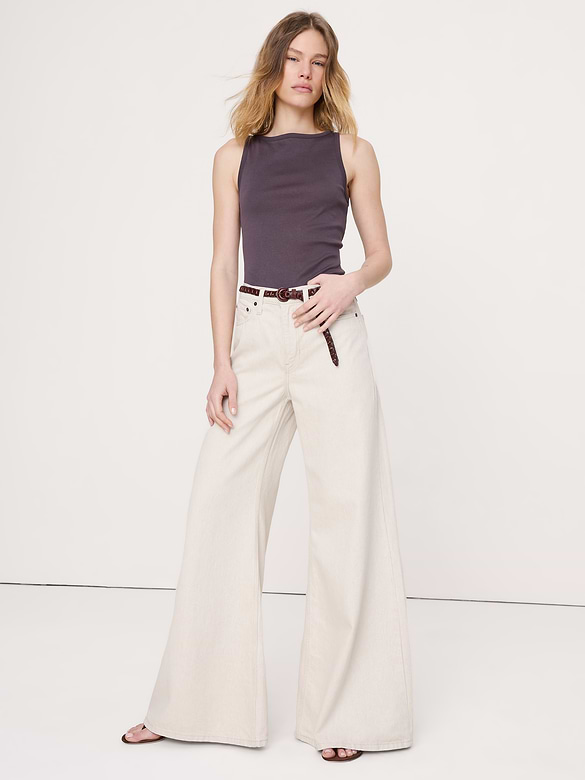 Camisole minimaliste en coton