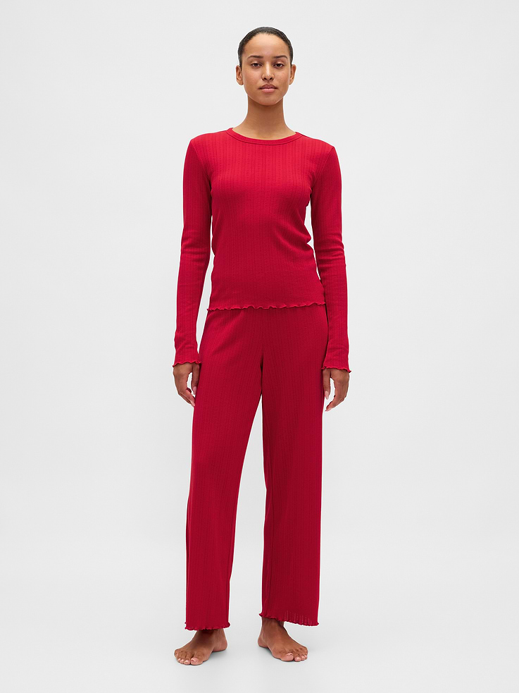 Image number 2 showing, Pointelle PJ Top