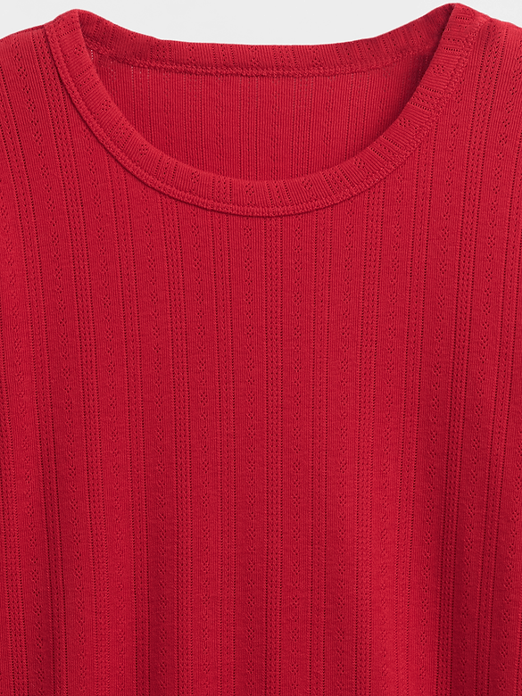 Pointelle PJ Top