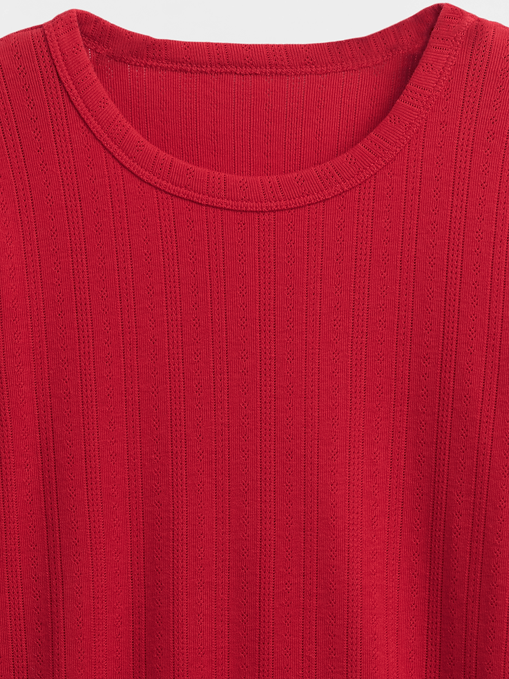Image number 4 showing, Pointelle PJ Top
