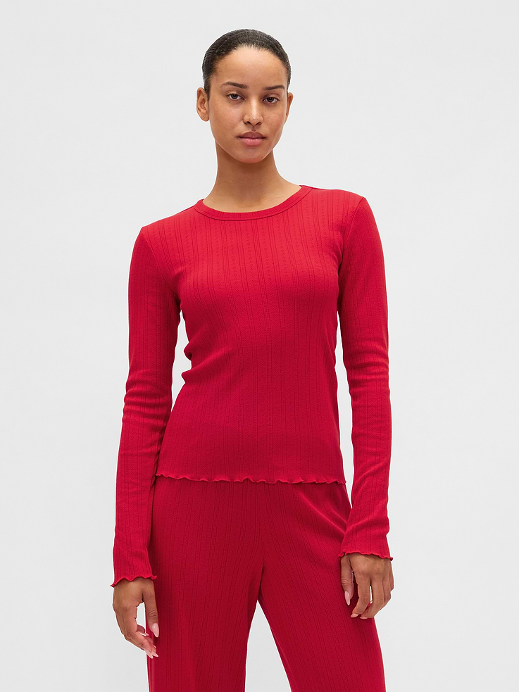 Image number 1 showing, Pointelle PJ Top