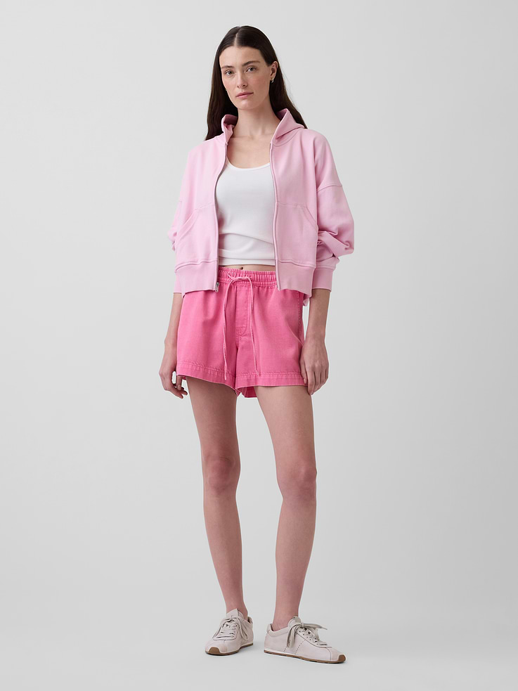 Image number 1 showing, 4" UltraSoft Denim Easy Shorts