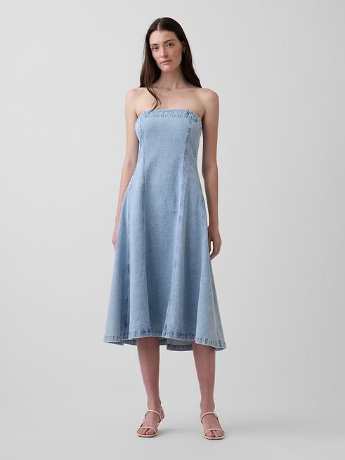 gap midi dress Women's Dipped Waist Dress, Lemon Print, XS/P at Amazon Women's Clothing store Model is 59 and wearing size S. Gap Lace Midi Dress In
